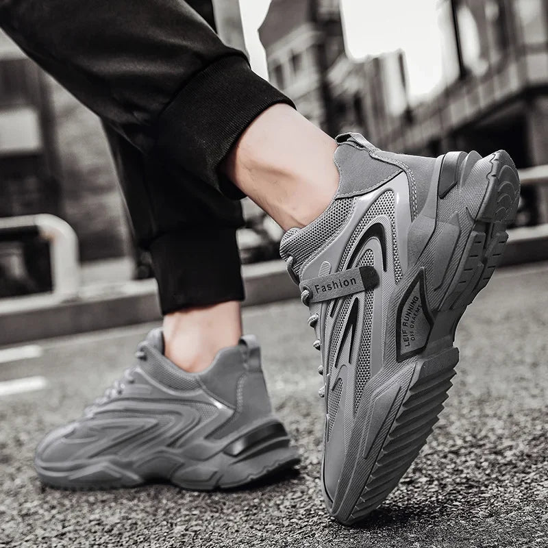 Baskets tendance en maille pour hommes