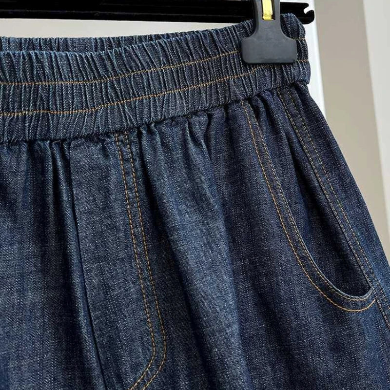 Short à cordon de serrage pour femme