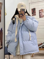 Parka courte d'hiver pour femme
