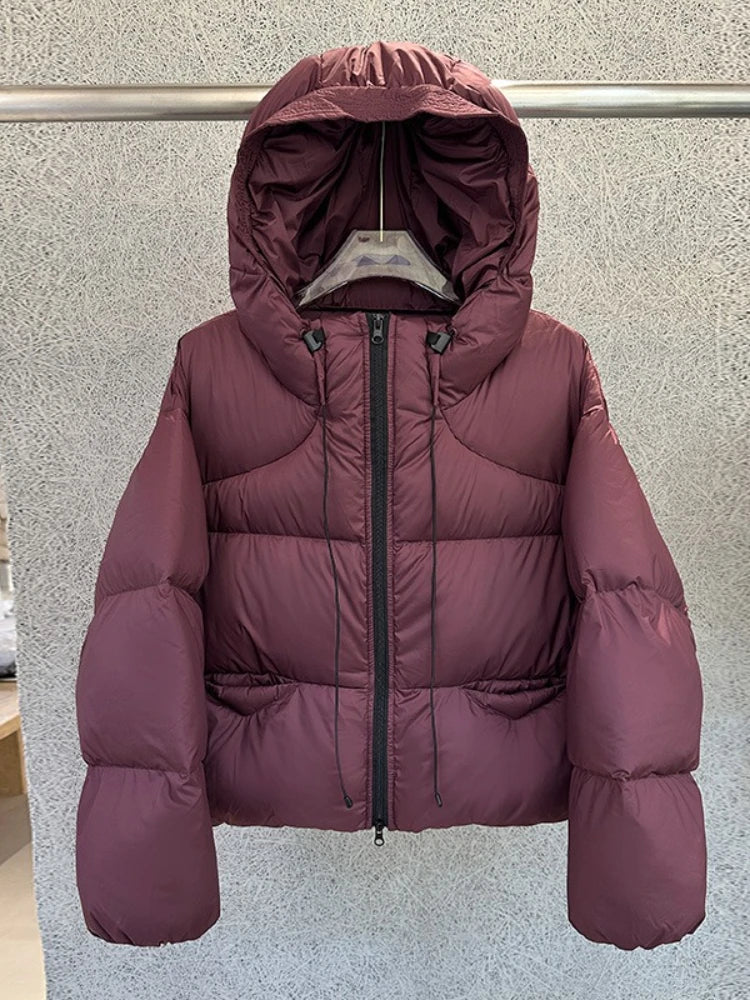 Doudoune 90 % duvet de canard blanc pour femme