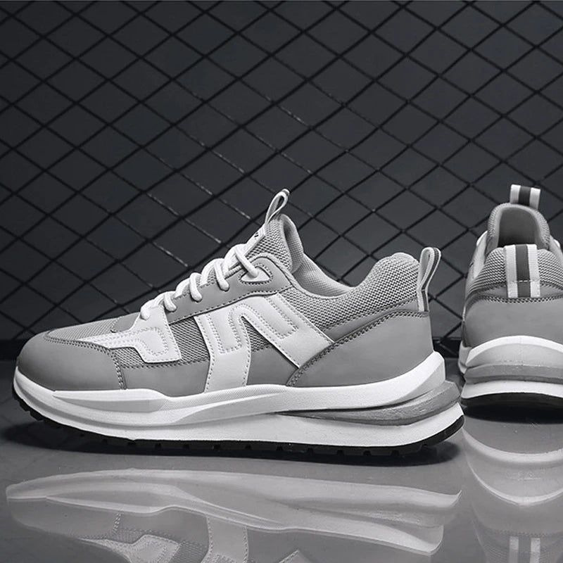 Baskets de marche légères en maille pour hommes