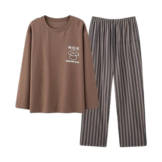 Pyjama en coton pour hommes