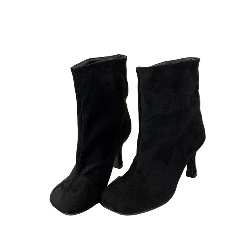 Bottines à bout rond pour femmes