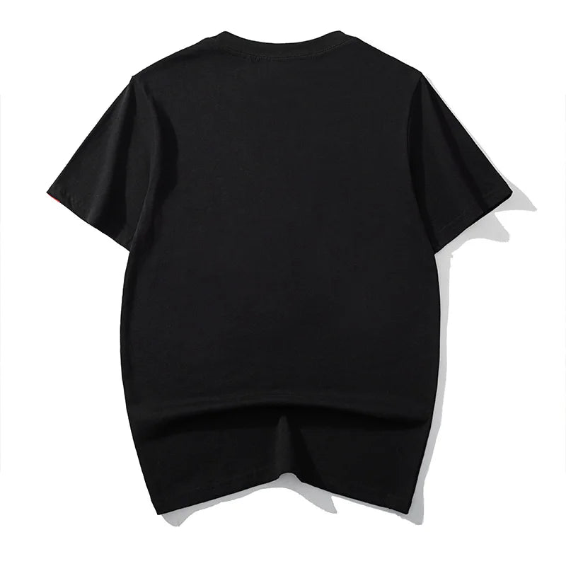 T-shirt à manches courtes brodé pour hommes