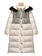 Doudoune d'hiver décontractée à manches longues pour femme