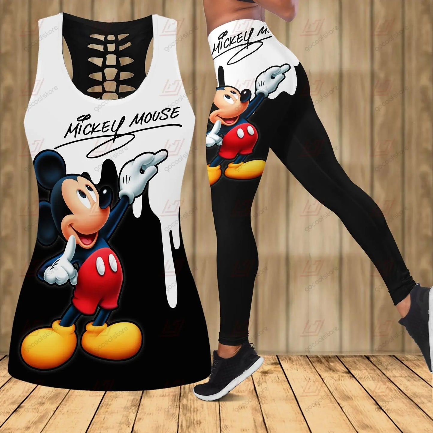 Ensemble débardeur et Leggings Disney Mickey pour femmes