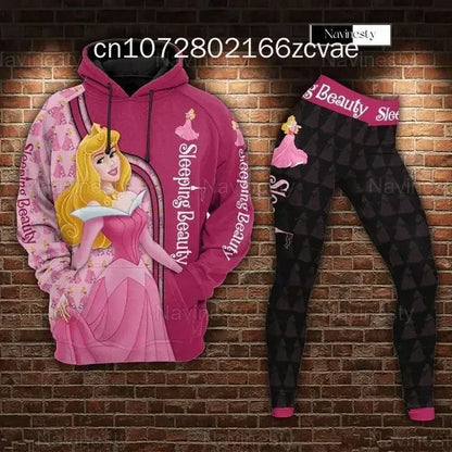 Ensemble sweat à capuche et Leggings Ariel Duck pour femme