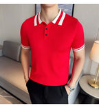 Polo à manches courtes pour hommes