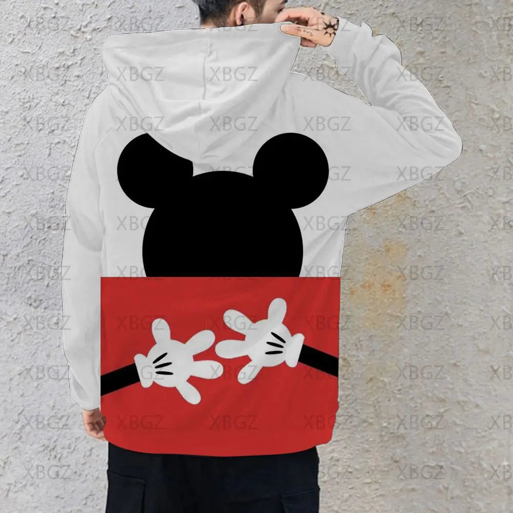 Sweat-shirt à capuche pour femme Mickey