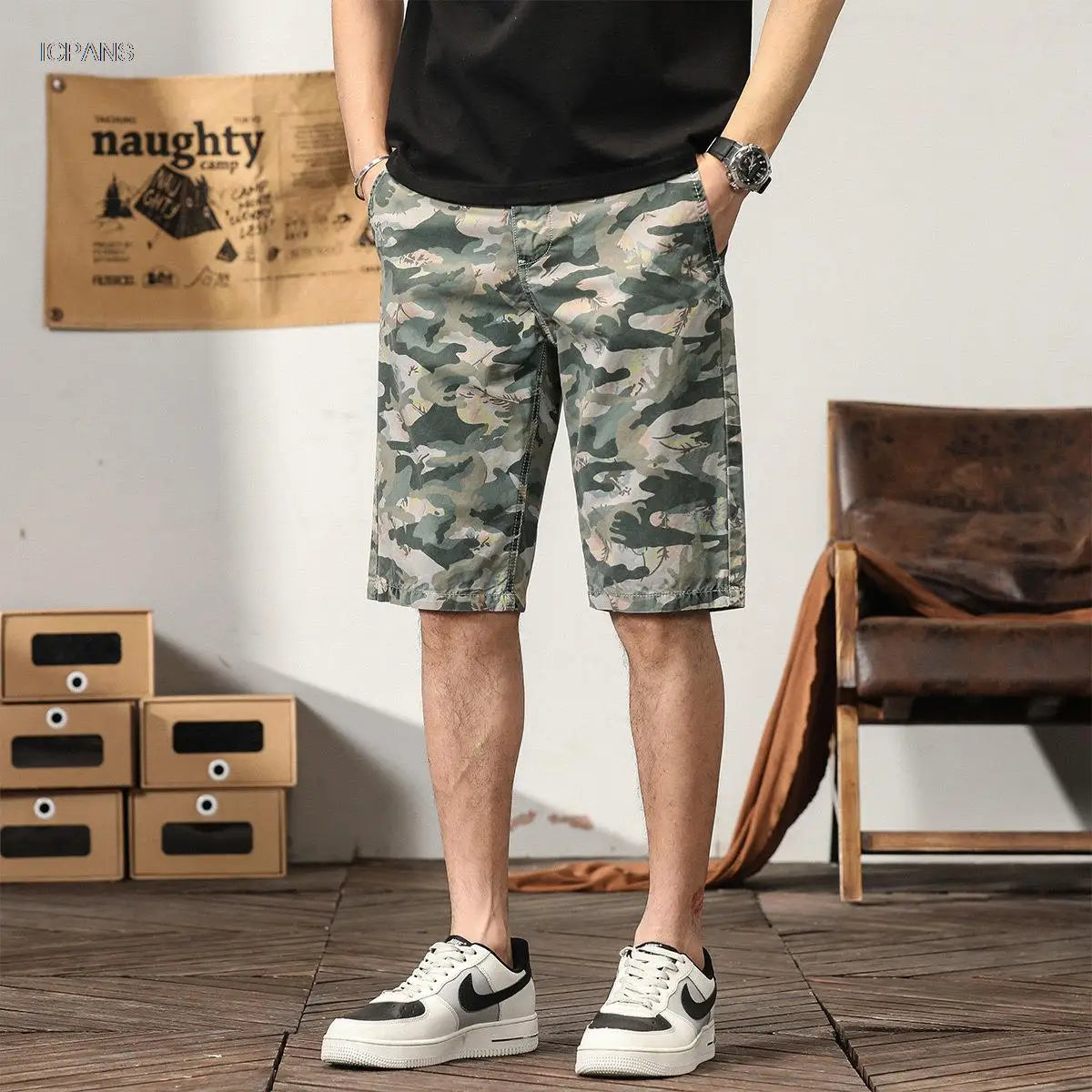 Short décontracté d'été pour hommes