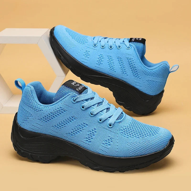 Chaussures de sport respirantes en maille pour hommes