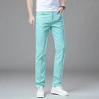 Pantalons décontractés jambe droite pour hommes