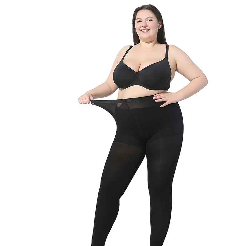 Collants grande taille sans couture pour femmes