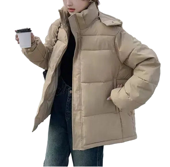 Manteau d'hiver chaude et décontractée pour femme