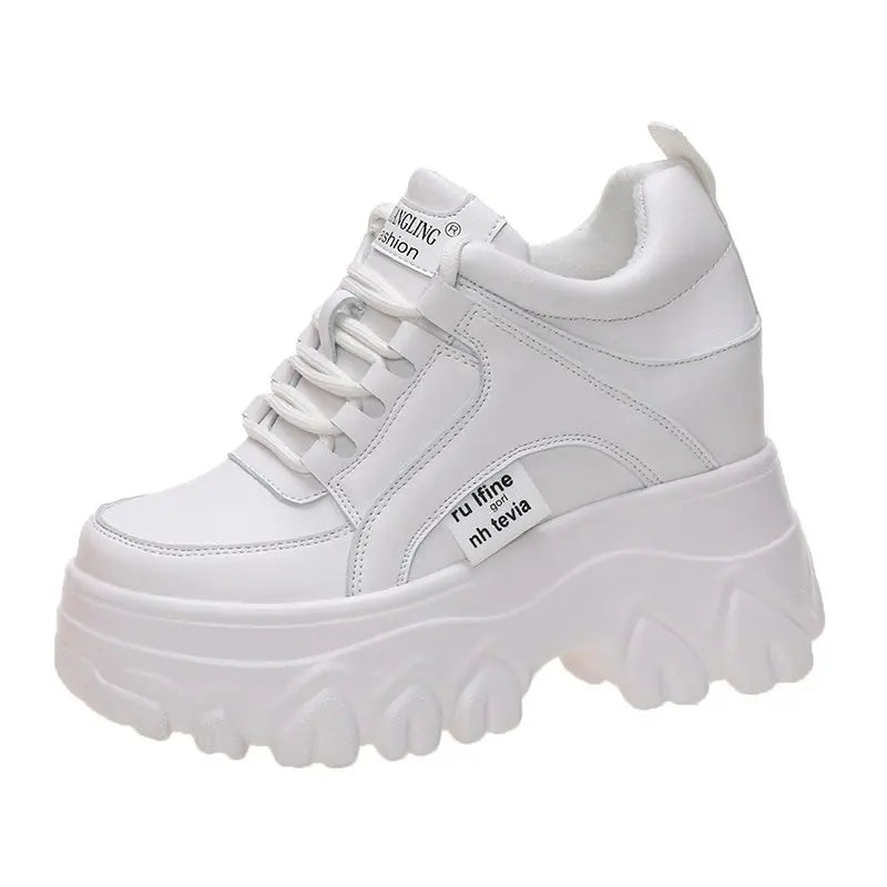 Baskets en cuir pour femmes