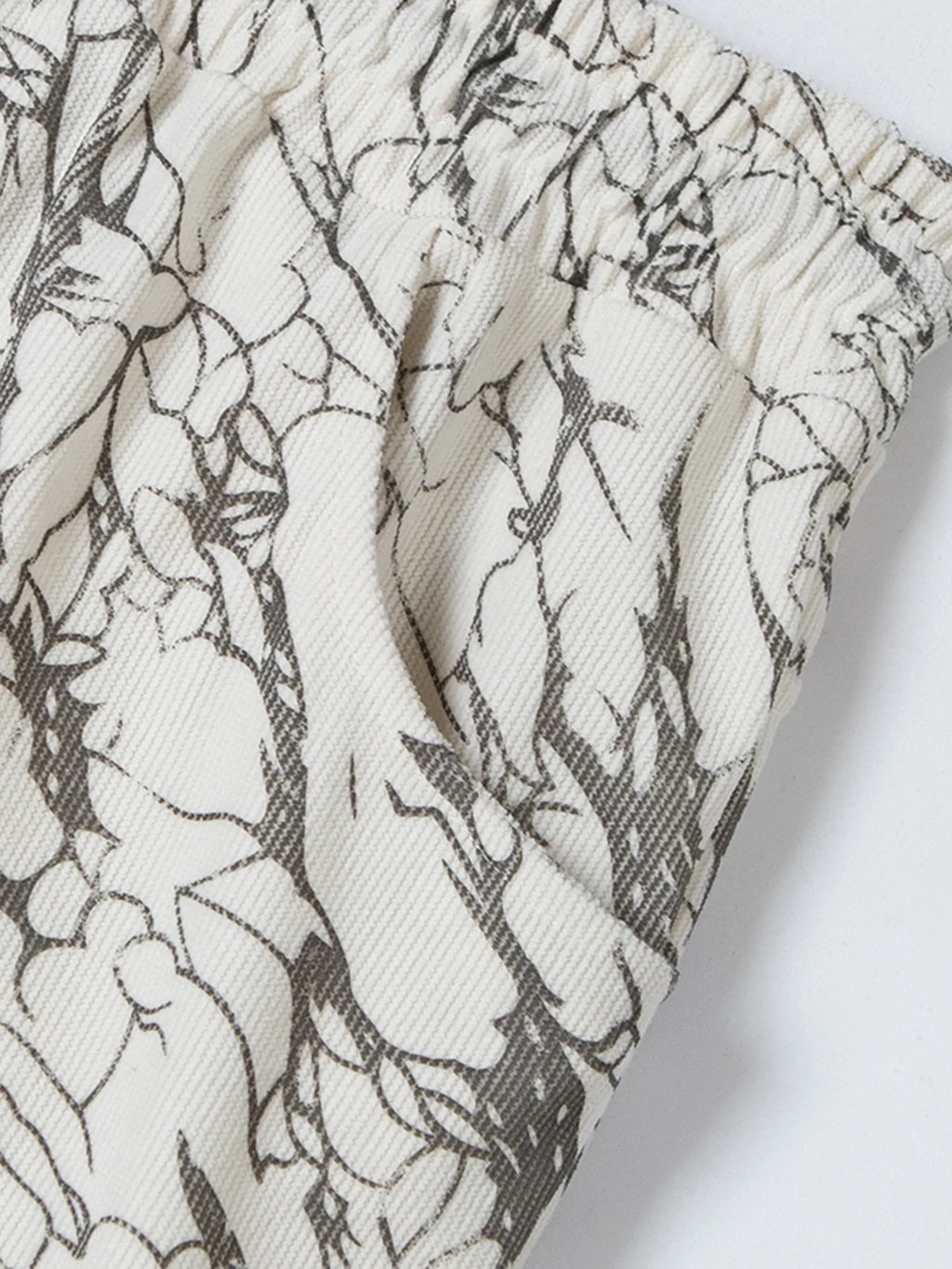 Pantalon décontracté en velours côtelé explosif pour hommes