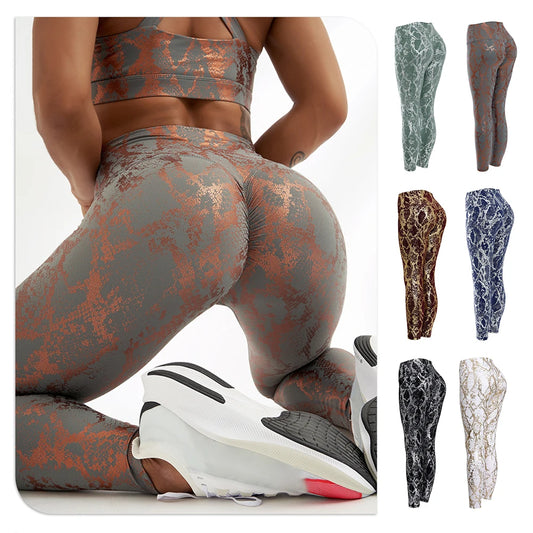 Leggings de sport pour femmes, pantalon de yoga taille haute