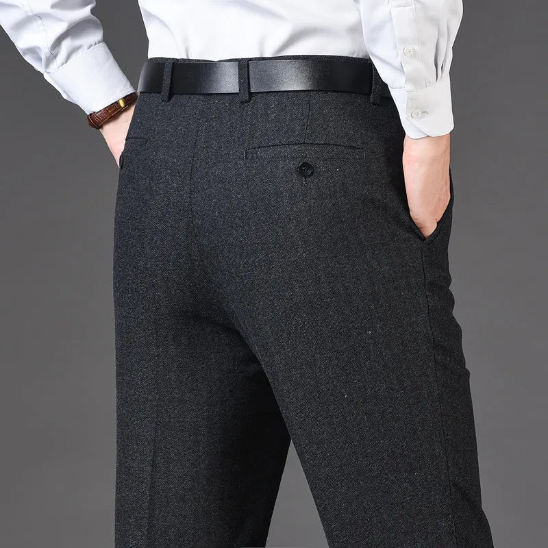 Pantalon de costume en cachemire pour hommes