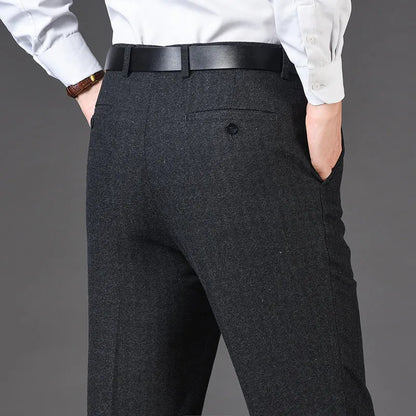 Pantalon de costume en cachemire pour hommes