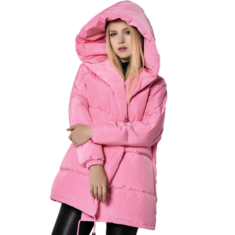 vestes 90% duvet de canard blanc pour femmes