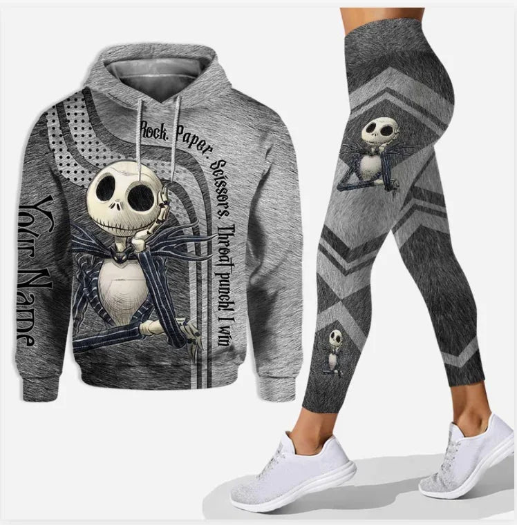 Ensemble sweat à capuche et Leggings Disney Cauchemar avant Noël Sally pour femme