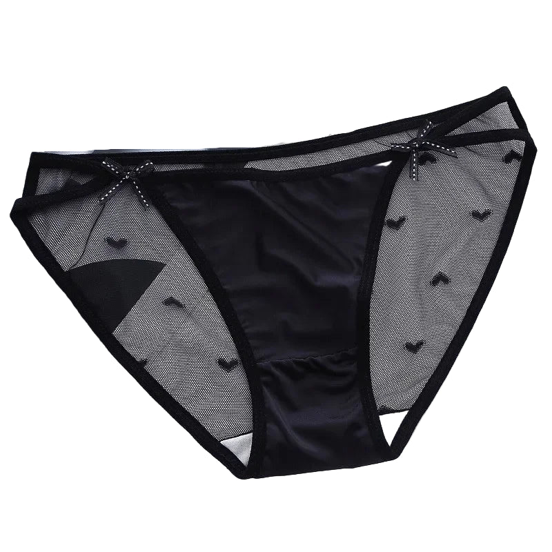 Culotte taille basse rayés pour femmes