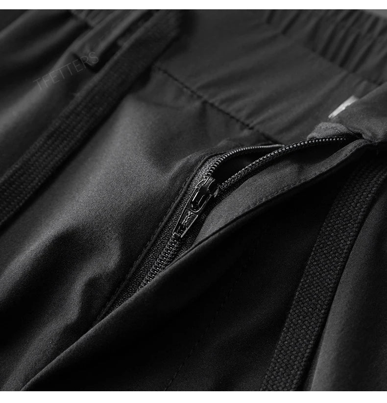 Pantalon taille élastique, décontracté pour hommes