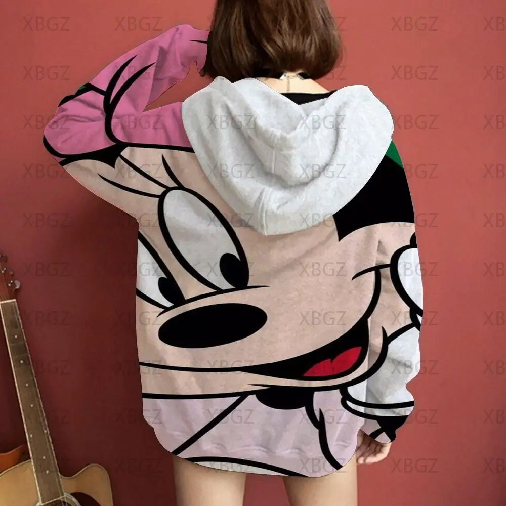 Sweats à capuche Minnie Mouse pour femmes