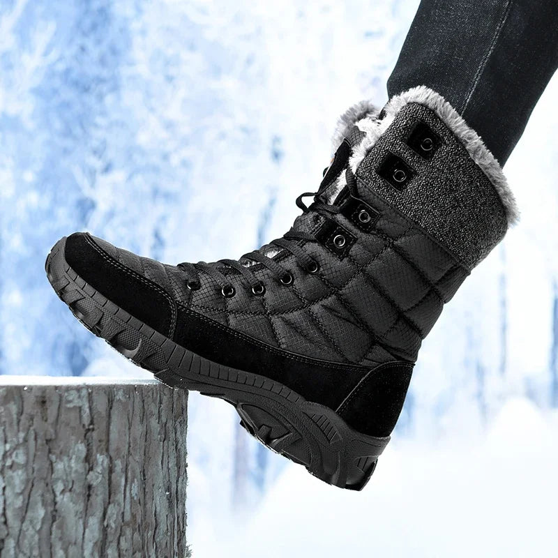 Bottines de neige chaudes pour hommes