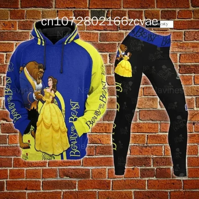 Ensemble sweat à capuche et Leggings Ariel Duck pour femme