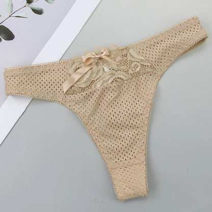 Culottes en coton 3 pièces taille basse pour femmes