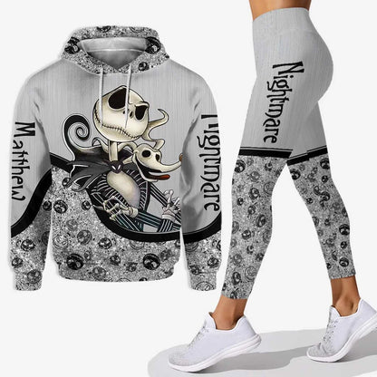 Ensemble sweat à capuche et Leggings Disney Cauchemar avant Noël Sally pour femme