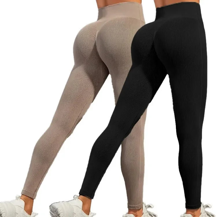 Pantalon de yoga taille haute sans coutures à séchage rapide pour femmes