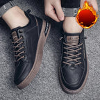 Chaussures en cuir blanches pour hommes