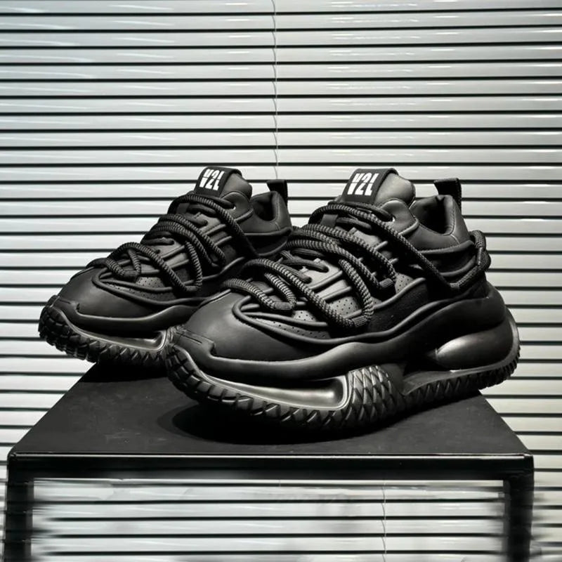 Baskets de course à lacets pour hommes