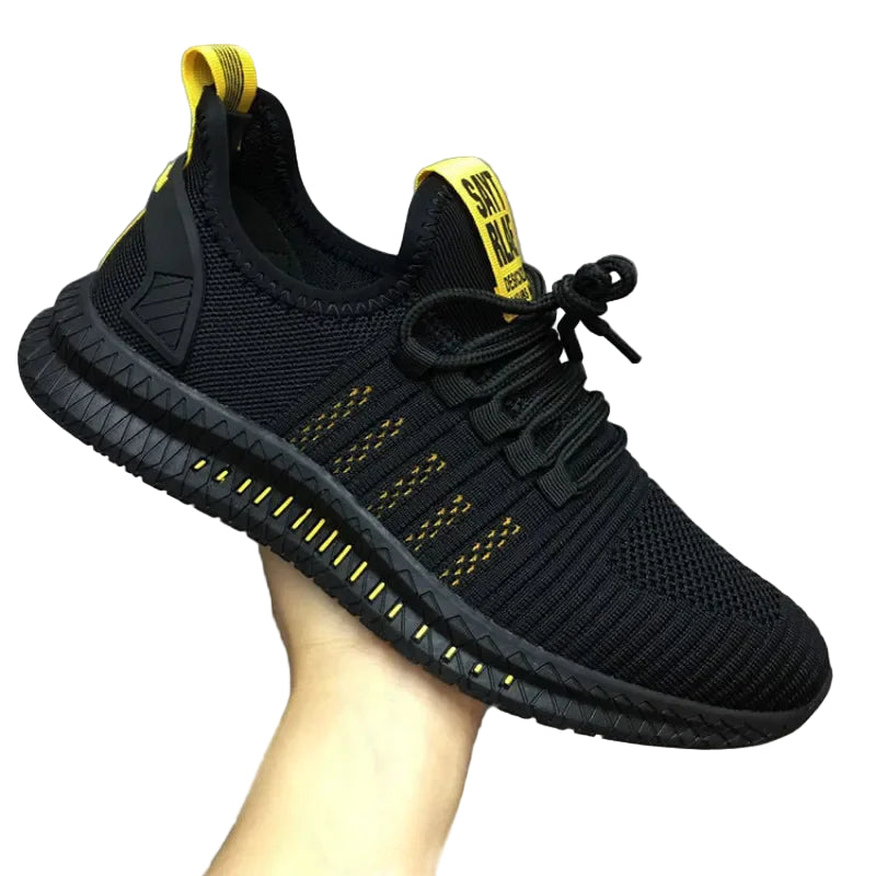 Baskets tendance en maille pour hommes