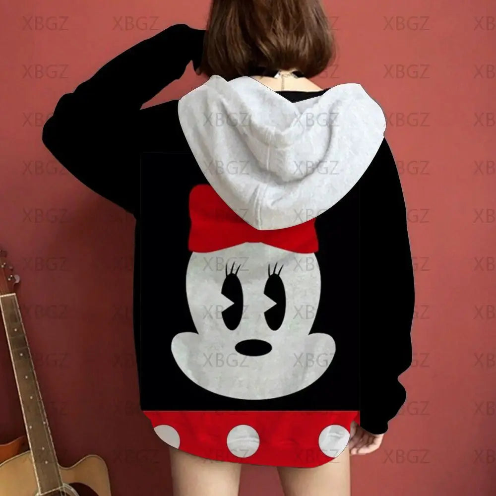 Sweats à capuche Minnie Mouse pour femmes