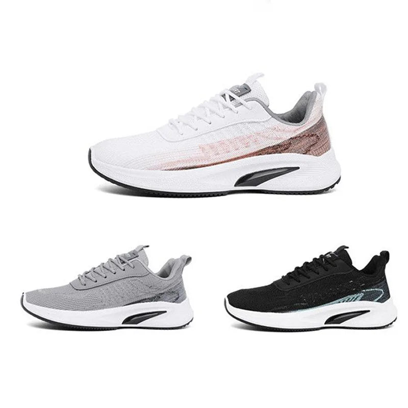 Baskets de marche légères en maille pour hommes