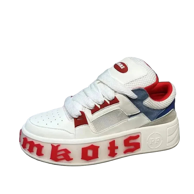 Baskets épaisses décontractées pour hommes