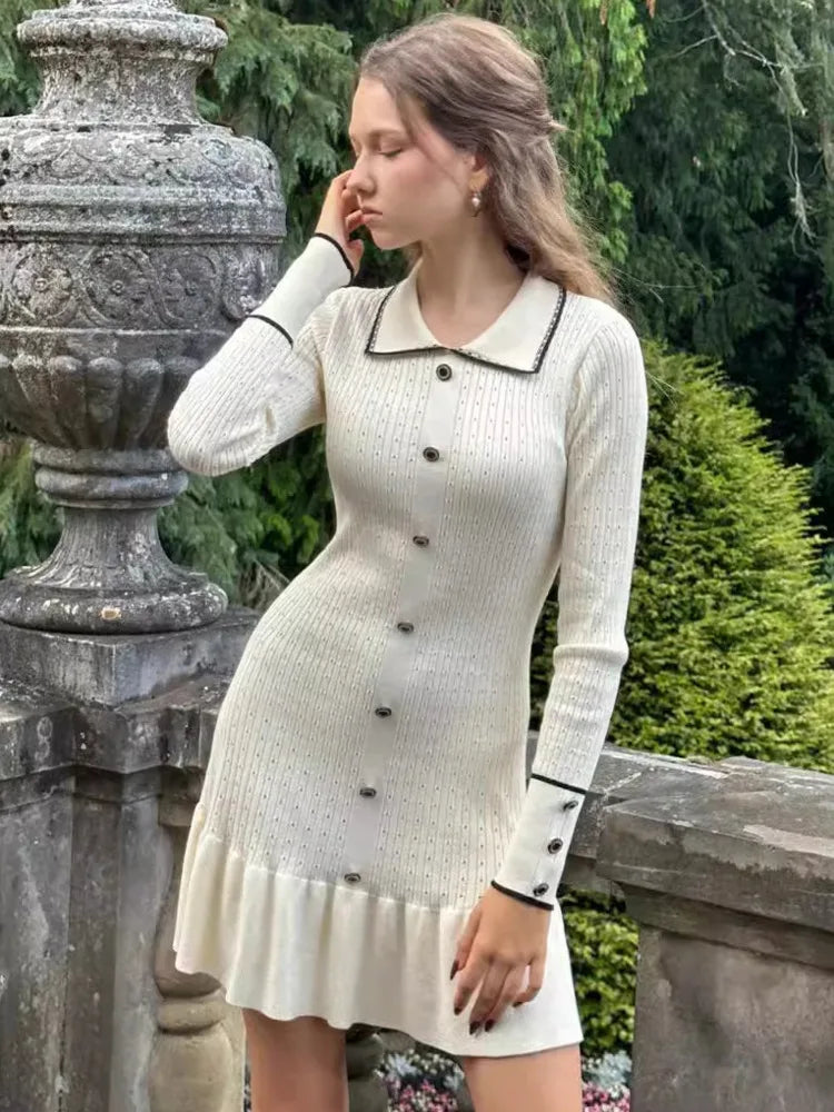 Mini Robe à Volants pour Femme