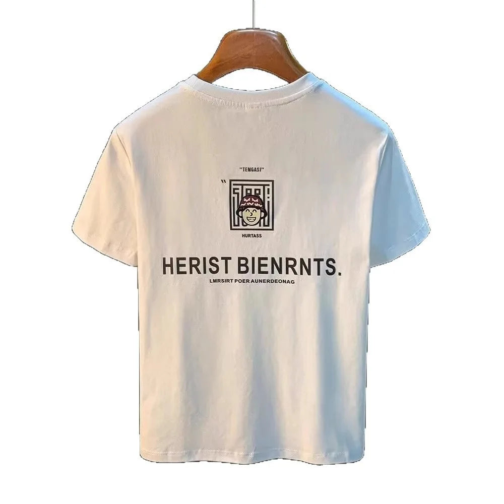 T-shirt à manches courtes coupe ajustée pour hommes
