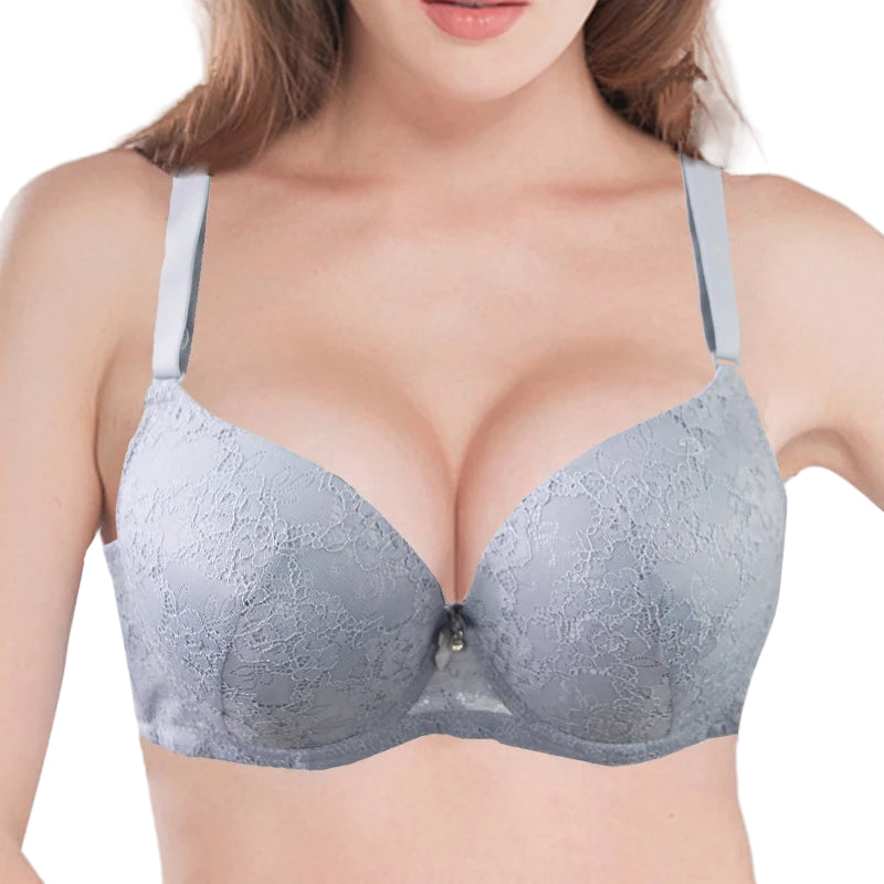 Soutien-gorge sexy à nœud floral pour femmes