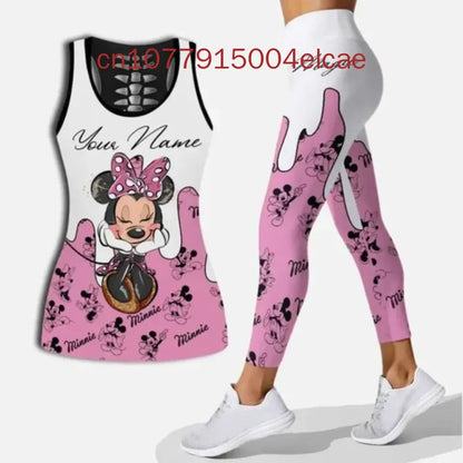 Ensemble débardeur et Leggings Disney Minnie Mous pour femmes