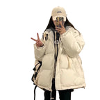 Parka courte d'hiver pour femme