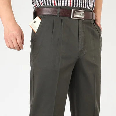 Pantalon chaud et épais en polaire pour homme