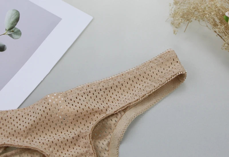 Culottes en coton 3 pièces taille basse pour femmes