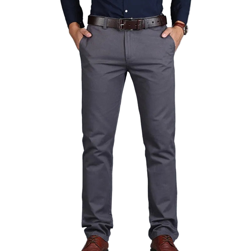 Pantalon d'été fin en coton pour hommes