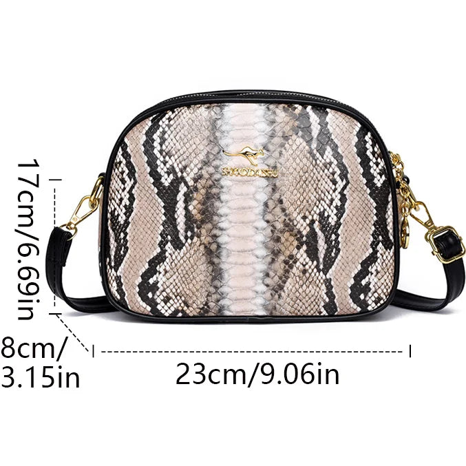 Sac à bandoulière en cuir de haute qualité pour femmes