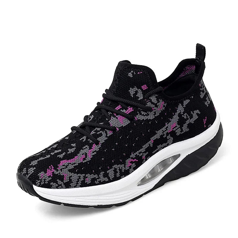 Baskets compensées pour femmes