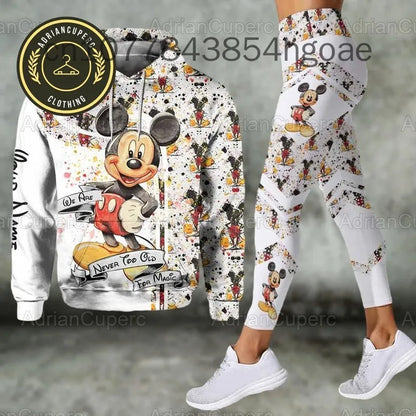 Ensemble sweat à capuche et Leggings Disney Minnie  pour femme